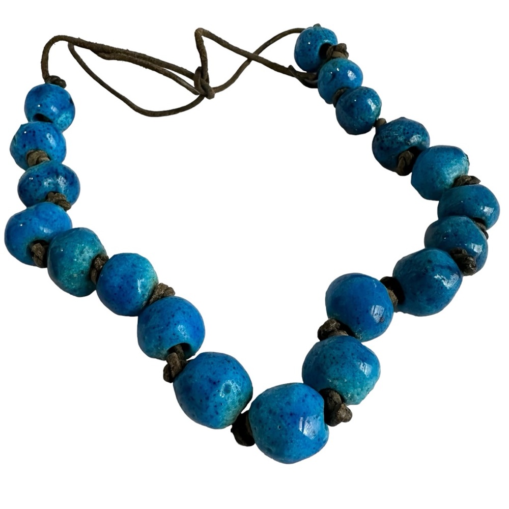 Chunky Bead Statement Necklace